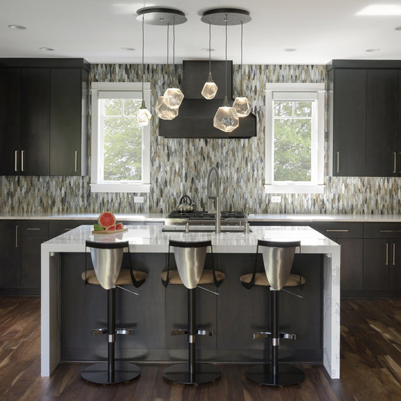 Gem Round Multi-Light Pendant Light