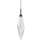 Rock Crystal LED Pendant Light  option Clear