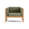Haven Outdoor Lounge Chair  option Arm Cushions