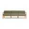 Haven Outdoor Sofa  option Teak Arms