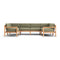 Haven Outdoor U-Shape Sectional  option Teak Arms
