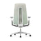 Fern Gradient Knit Office Chair  option Aluminum without Lumbar