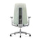 Fern Gradient Knit Office Chair  option Plastic with Lumbar