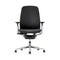 Zody Upholstered Office Chair  option Aluminum / Standard