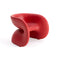 Fortune Lounge Chair  option Tomato