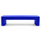 The Vignelli Bench  option Blue