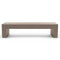 The Vignelli Bench  option Brown