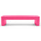 The Vignelli Bench  option Pink