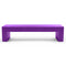 The Vignelli Bench  option Purple