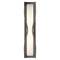 Dune Wall Sconce  option Dark Smoke / Large: 23.6 in height