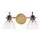 Argo Bath Vanity Light  option 2 Lights