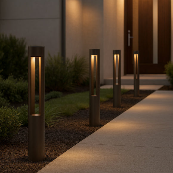 Atlantis Round Outdoor Bollard Light