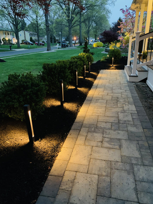 Atlantis Square LED Outdoor Bollard Light