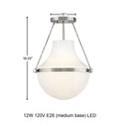 Collins Semi Flush Mount