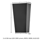 Cruz Outdoor Wall Sconce