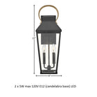 Dawson Outdoor Wall Sconce