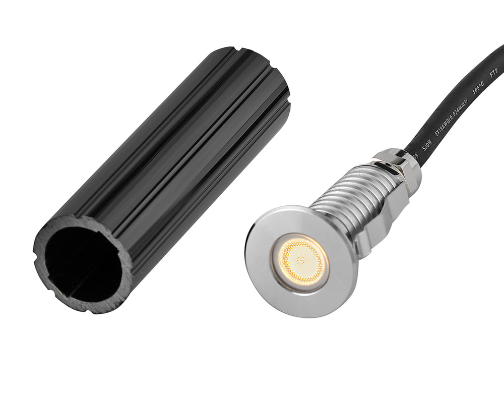 Dot Round Outdoor LED Button Light