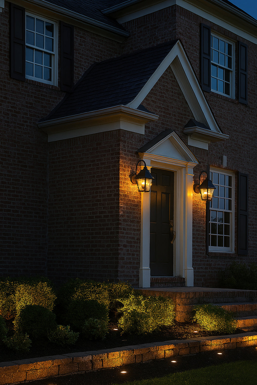 Dot Square Outdoor LED Button Light