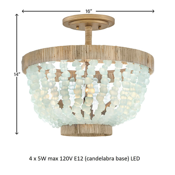 Dune Semi-Flush Mount