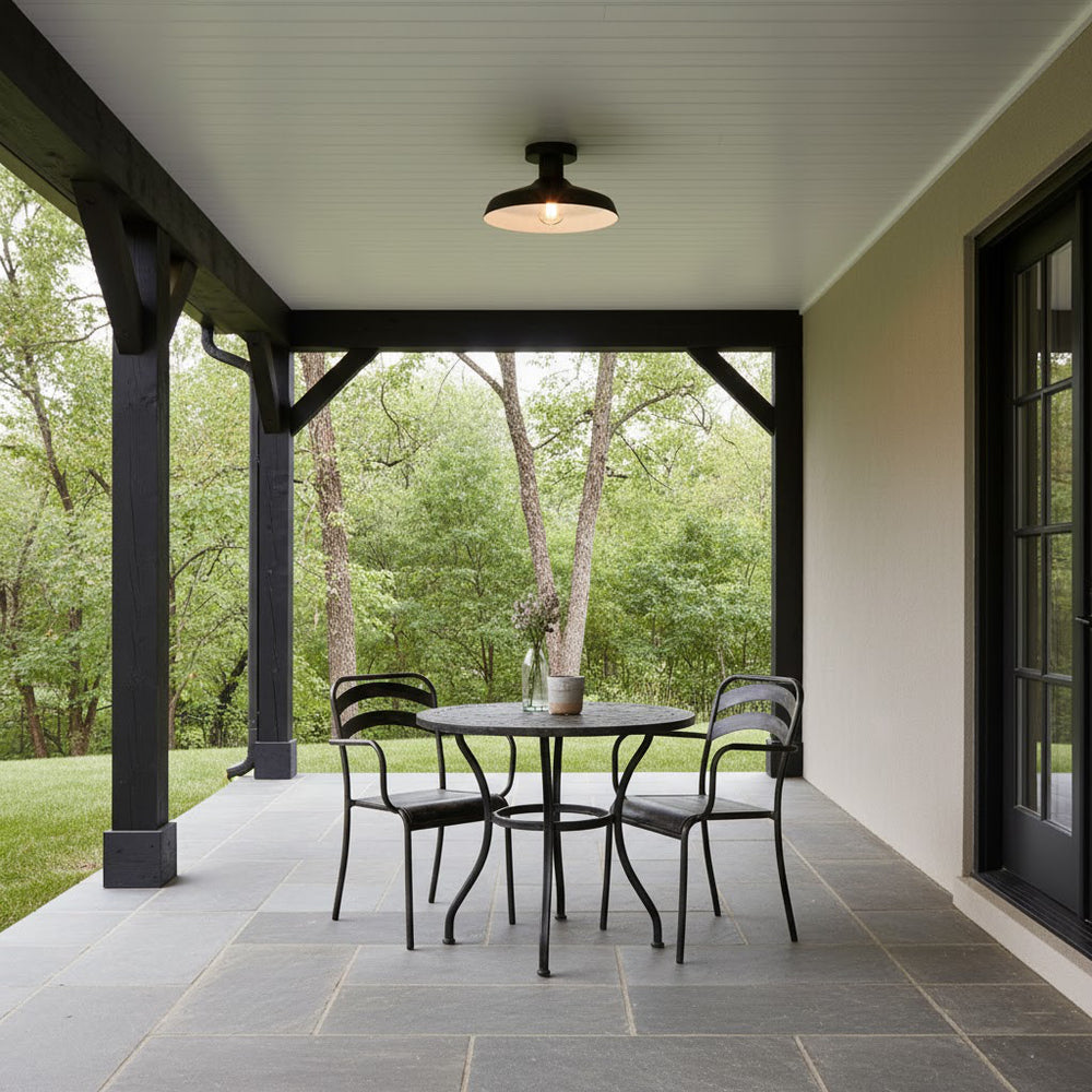 Forge Outdoor Semi Flush Mount