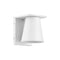 Hans Outdoor LED Wall Sconce  option Textured White