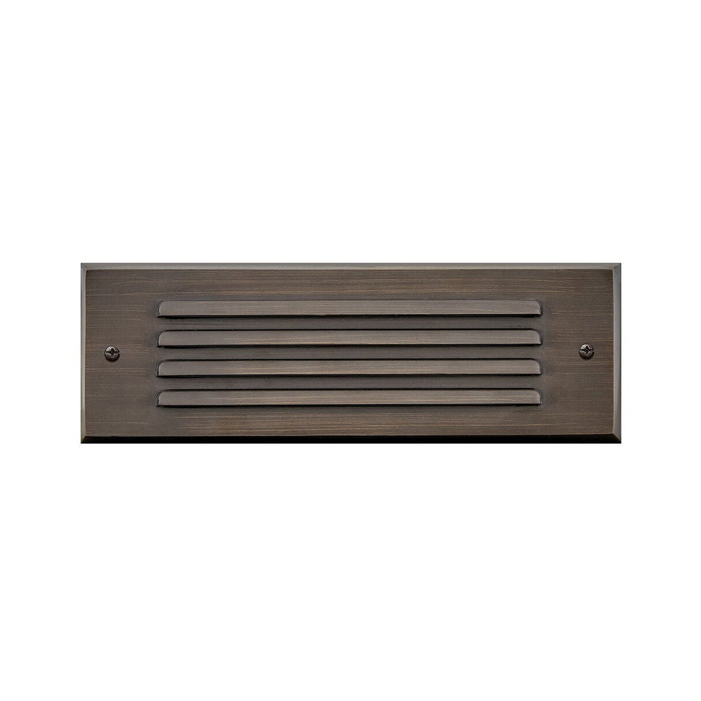 Louvered Brick Outdoor Step Light