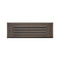 Louvered Brick Outdoor Step Light  option Matte Bronze