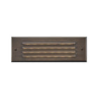 Louvered Brick Outdoor Step Light