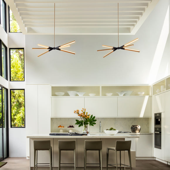 Rae LED Linear Chandelier