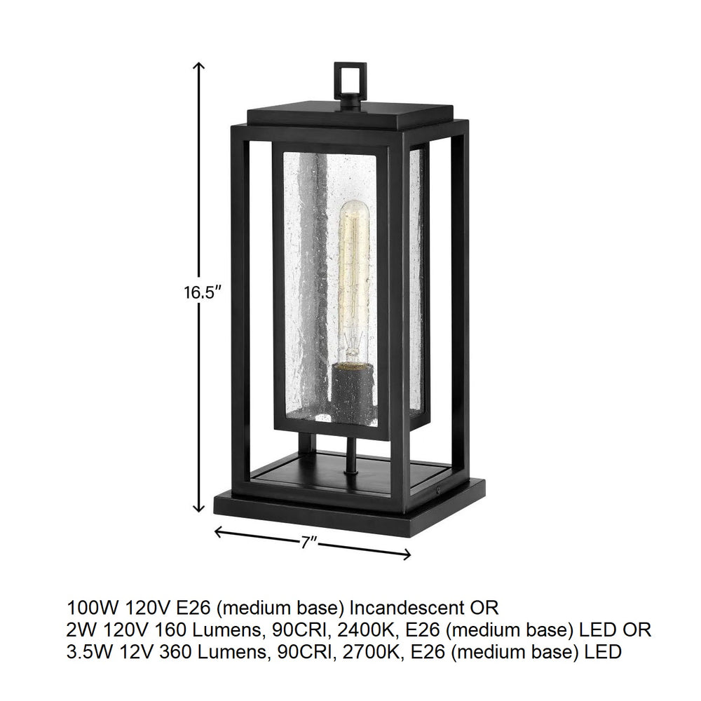 Republic Outdoor Pier Mount Lantern