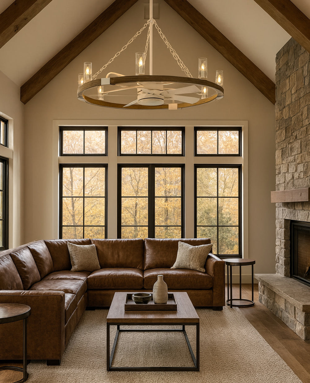 Sawyer LED Outdoor Ceiling Fan