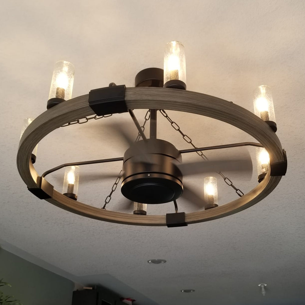 Sawyer LED Outdoor Ceiling Fan