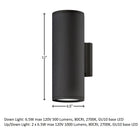 Silo Outdoor Wall Sconce