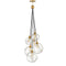 Skye Chandelier  option Clear
