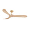 Swell Ceiling Fan  option Heritage Brass / Natural
