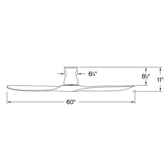 Swell Flush Mount Ceiling Fan