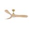 Swell Illuminated LED Ceiling Fan  option Heritage Brass / Natural