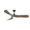 Swell Illuminated LED Ceiling Fan  option Matte Black / Driftwood