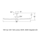 Swell Illuminated LED Ceiling Fan