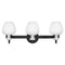 Sylvie Bathroom Vanity Light  option Black