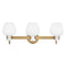 Sylvie Bathroom Vanity Light  option Heritage Brass