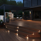 Tilt Round Outdoor LED Wall Sconce