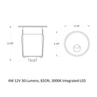 Tilt Round Outdoor LED Wall Sconce