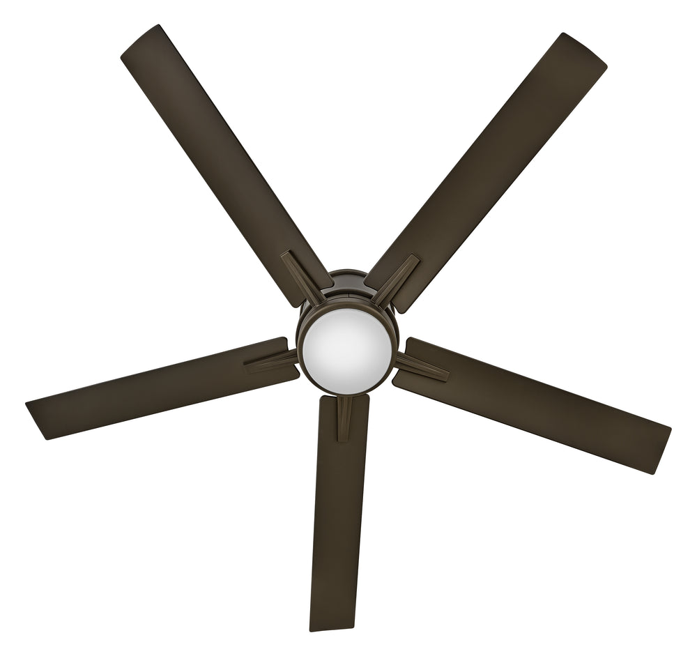 Vail Outdoor LED Flush Mount Ceiling Fan