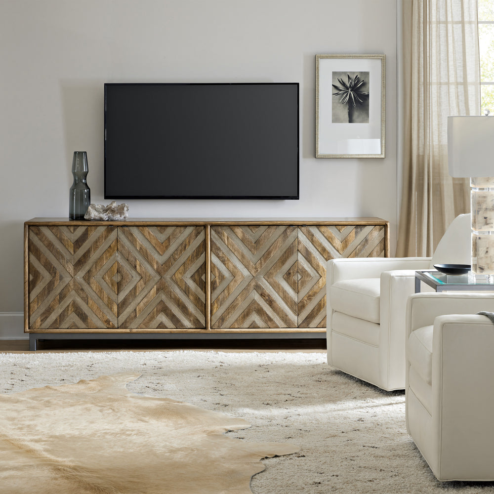 4-Door Entertainment Console