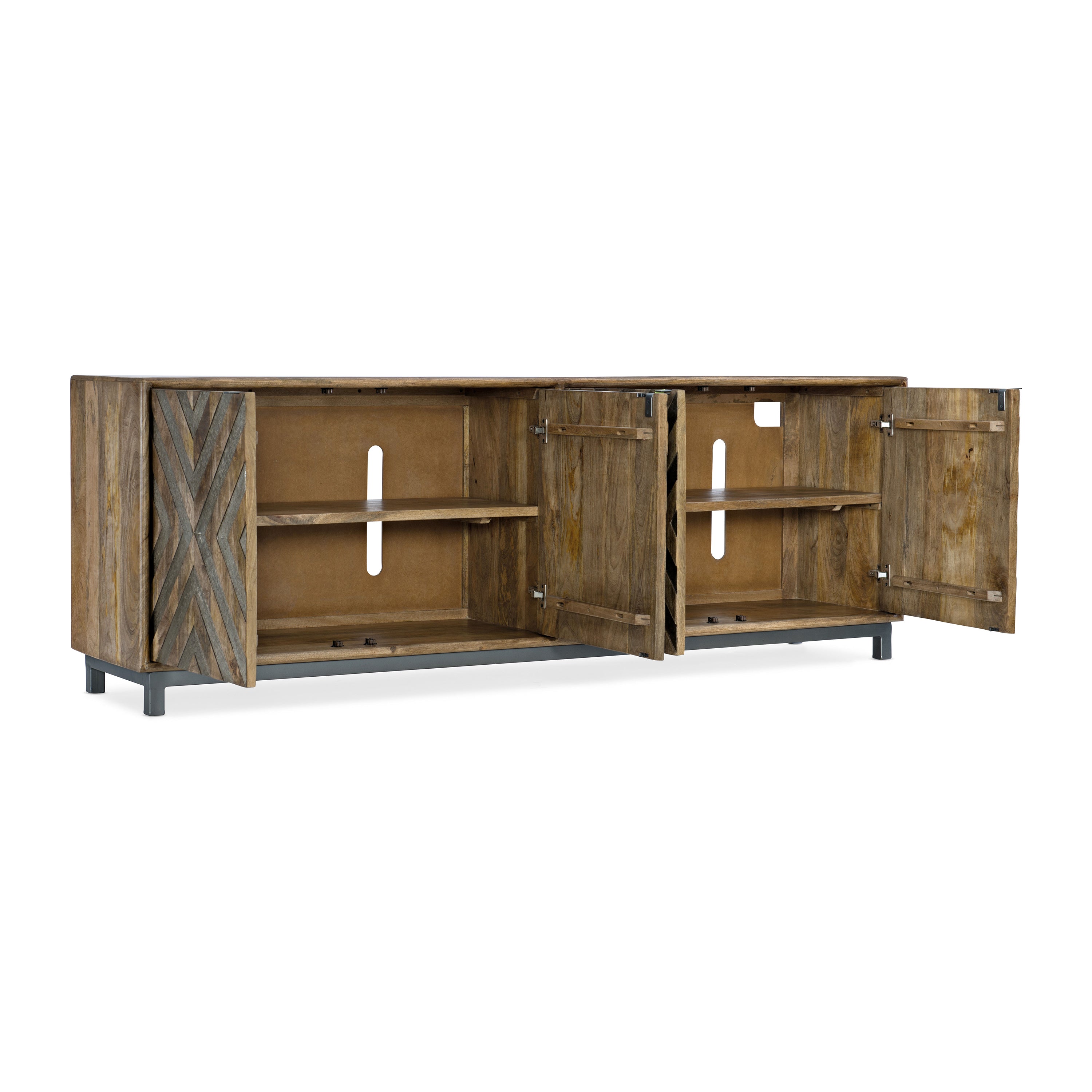 Hooker Furniture 4-Door Entertainment Console - 2Modern