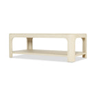 Archives Raffia Rectangle Cocktail Table