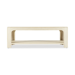 Archives Raffia Rectangle Cocktail Table