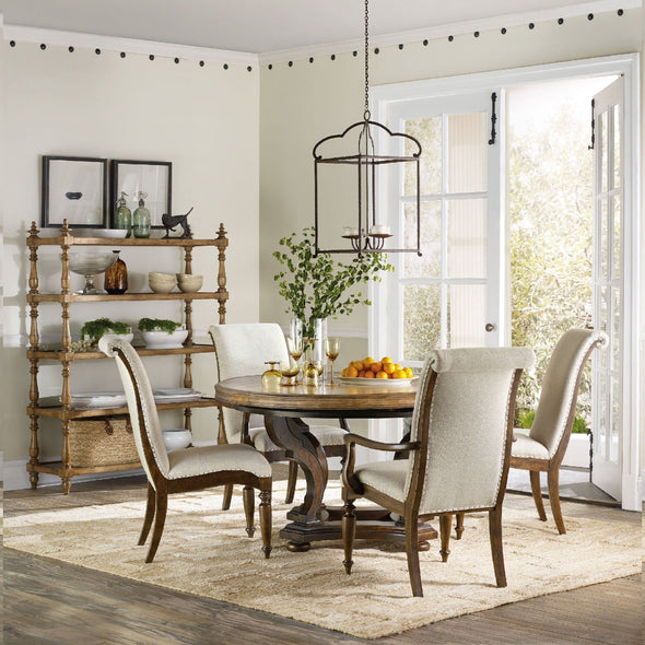 Archivist Upholstered Dining Armchair