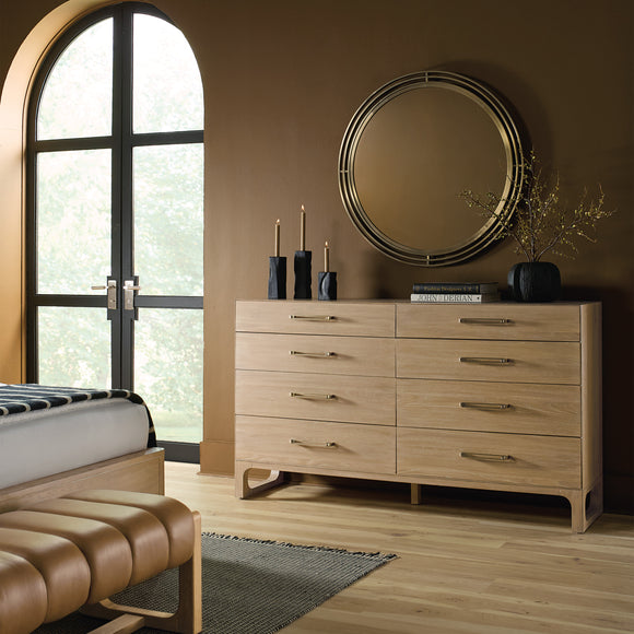 8 drawer dresser brown Wlive Dresser Tv Stand for Bedroom with Charging Station Wide Storage Chest of Drawers with 8 Large Fabric Drawers and Open Shelves Storage Organizer